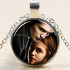 Twilight Bella Edward Lover's Retro Glass Pendant