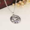Mortal Kombat Necklace Dragon Vintage Pendant